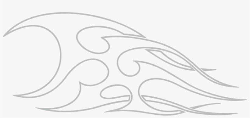 Pinstripe Graphic Style - Motorcycle, transparent png #562335