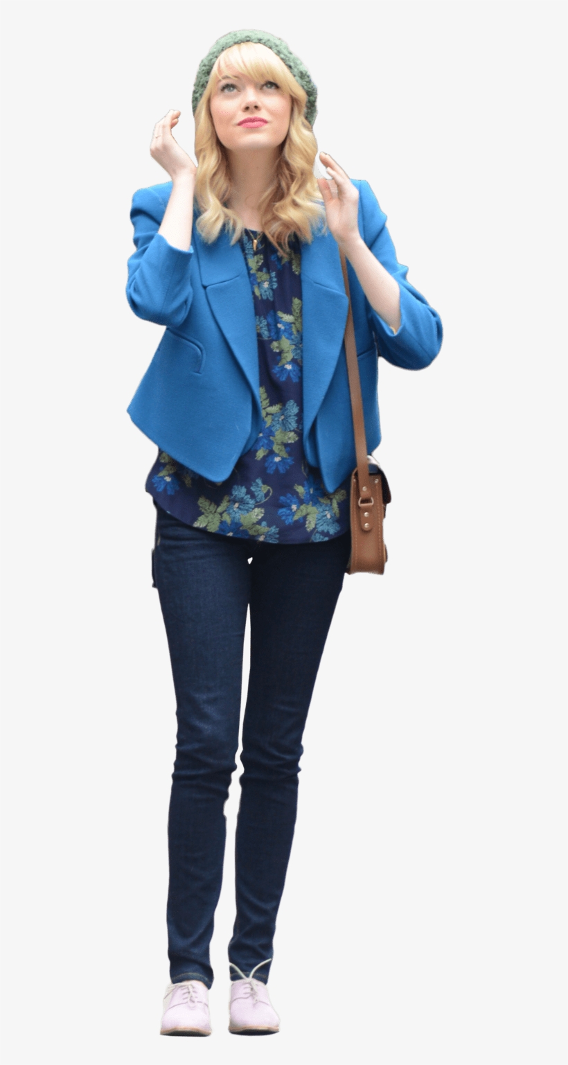 Emma Stone Standing - Png Emma Stone, transparent png #562386