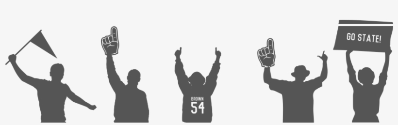 Transparent Packer Foam Finger, transparent png #562759