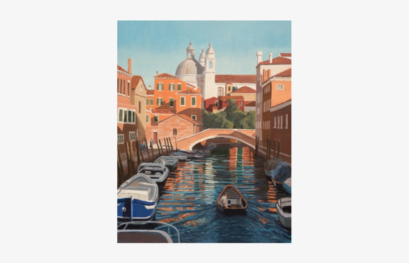 Canal Ripples, Venice Oil On Archival Panel Image Size - Painting, transparent png #562968