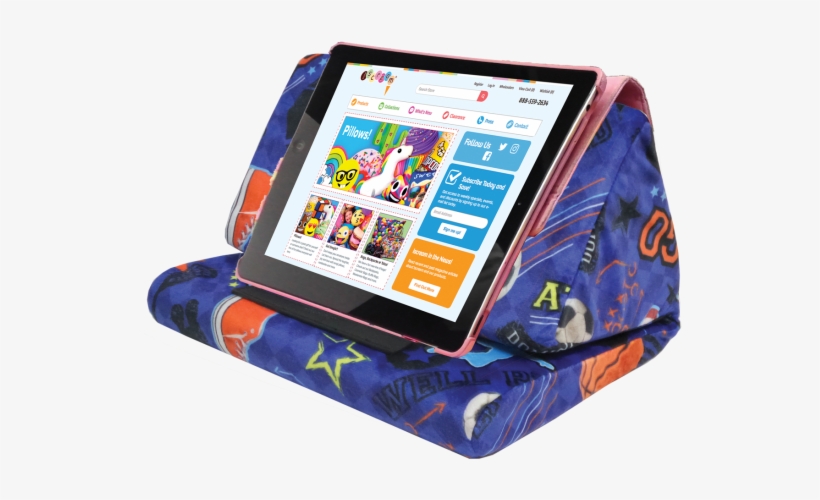 Picture Of Sports Tablet Pillow - Designer Fits Pillow Table Devices, transparent png #562992