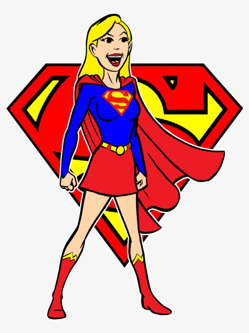 Supergirl Clip Superwoman - Superman Logo, transparent png #563182