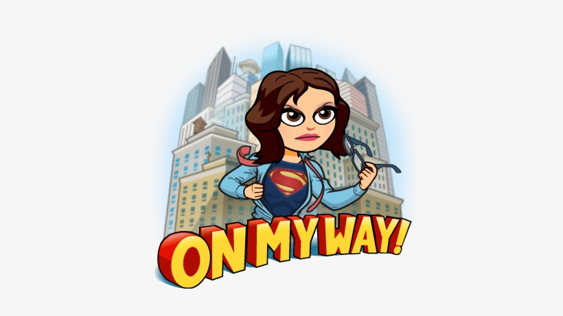 Raye Lynn Weaver - Supergirl Bitmoji, transparent png #563441