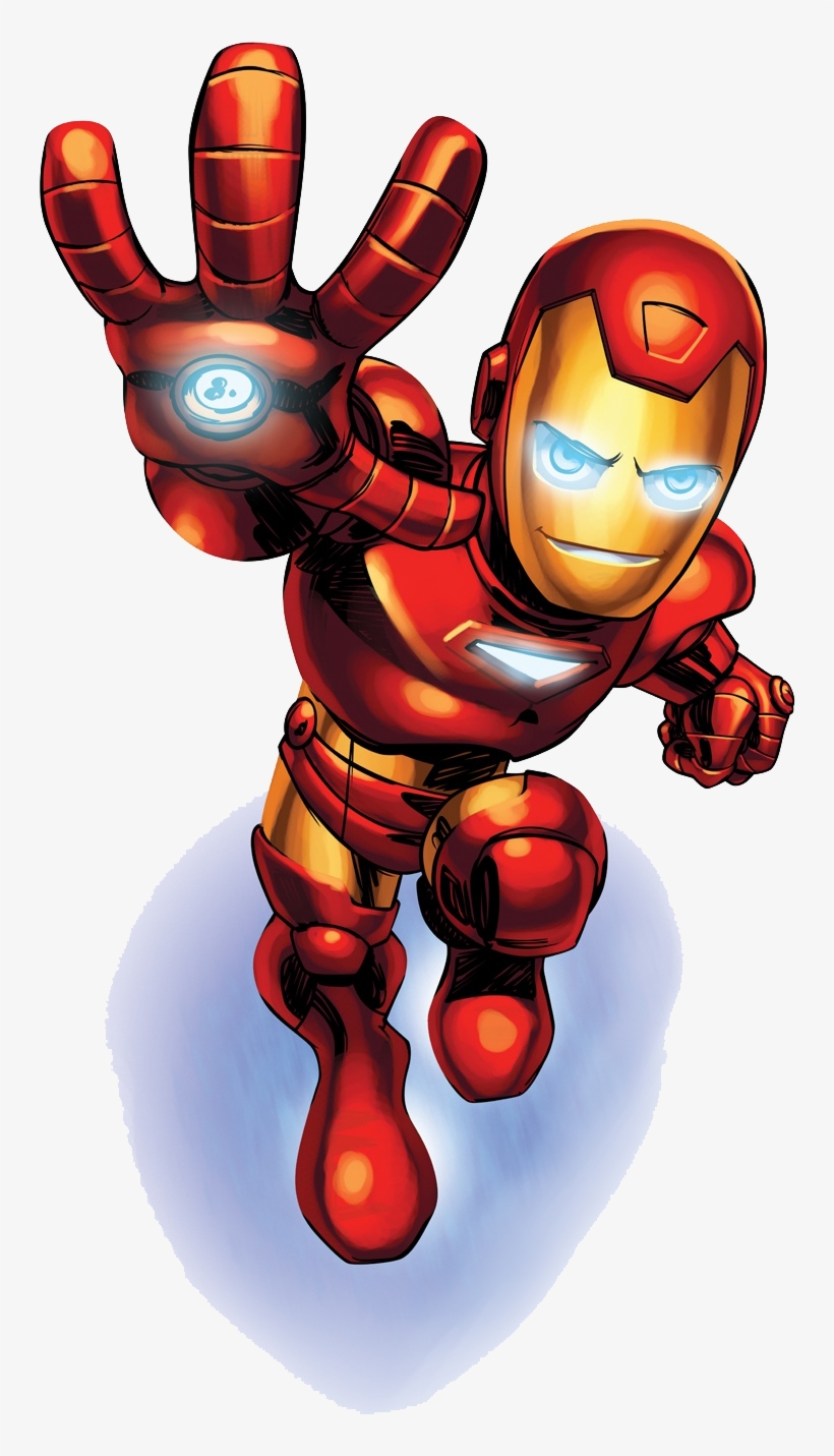 Complete Kit With Frames For Invitations, Labels For - Marvel Super Hero Squad Iron Man, transparent png #563612