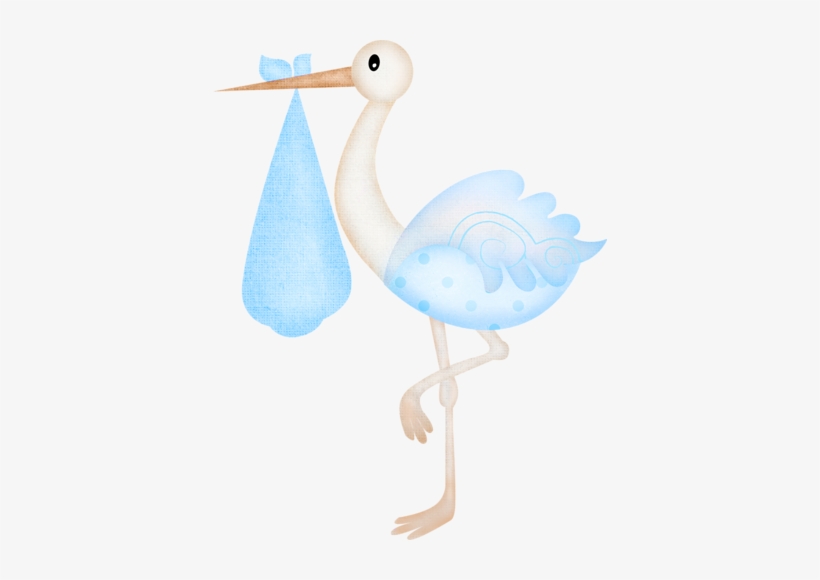 Standing Stork Baby Shower Babies, Clipart Baby - Its A Girl Png, transparent png #563798