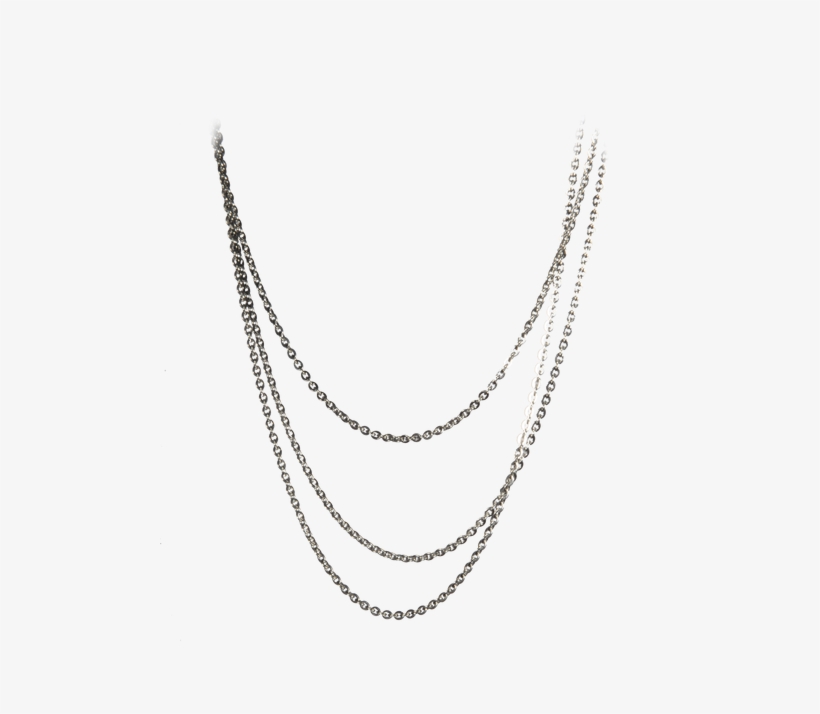 Stainless Steel Chain - Necklace, transparent png #564125