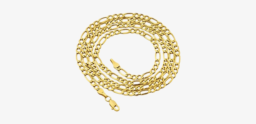 Quadcopter Reviews Best Gold Chains For Men - Lovebling 14k Yellow Gold Figaro Chain Necklace, Available, transparent png #564277