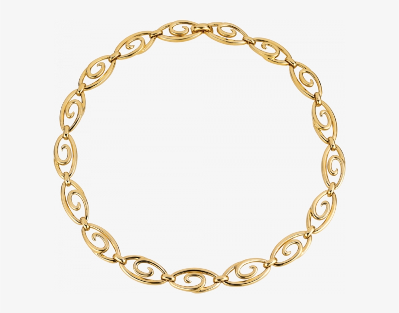 18kt Yellow Gold Small Harmonie Necklace - Kalyan Jewellers Gold Bracelet, transparent png #564294