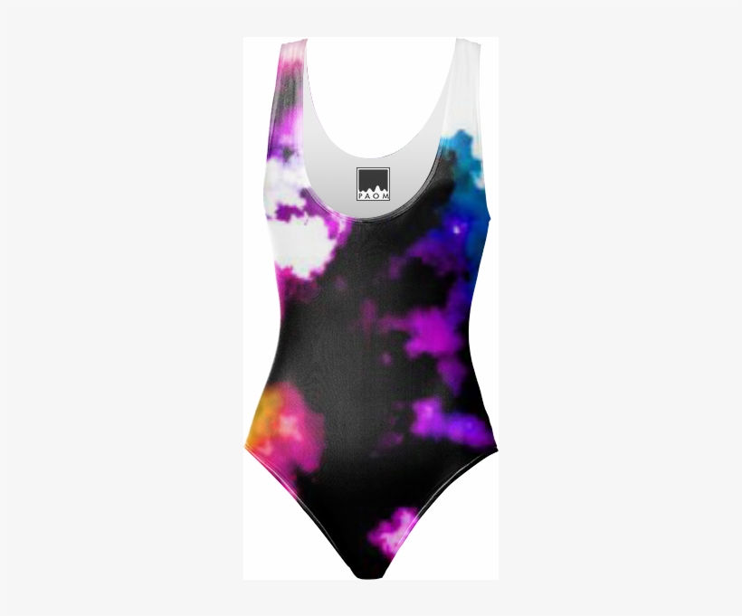 Watercolor One Piece Swimsuit $98 - Maillot, transparent png #564365