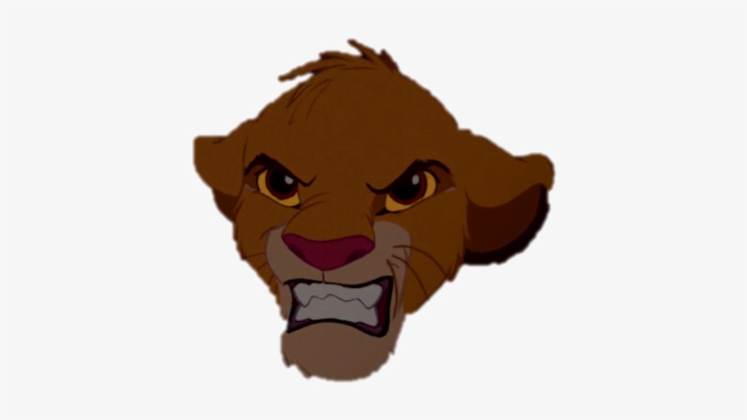 Angry Lion Png For Kids - Lion King Angry, transparent png #564385