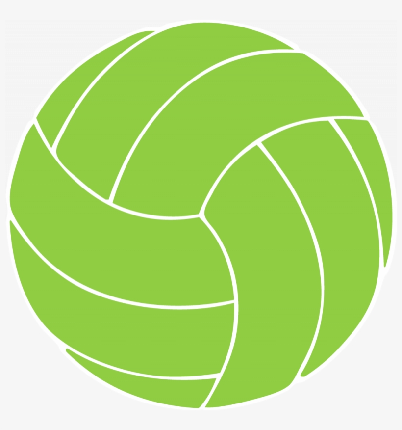 Volleyball - Volleyball Clipart Black, transparent png #564639