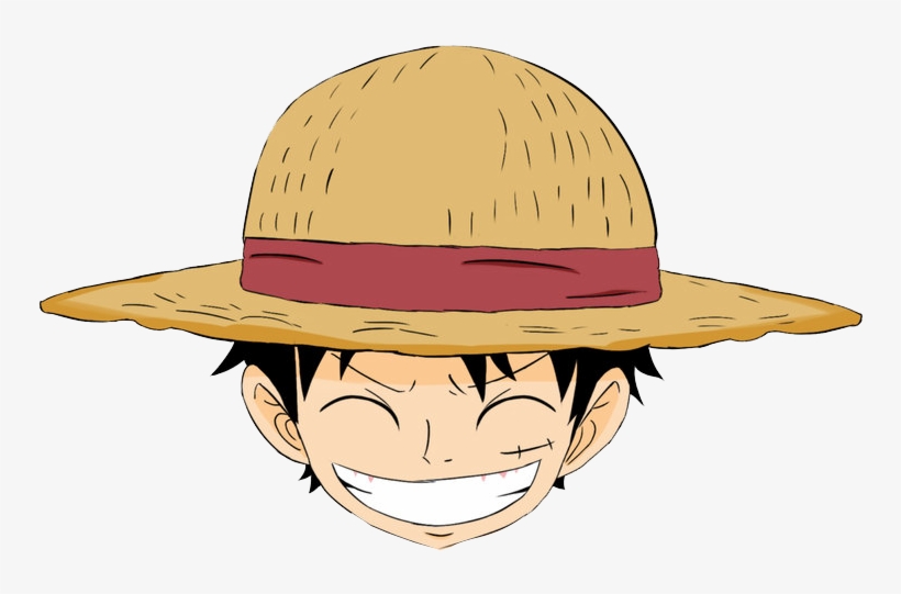 Mentahan Gambar Kepala Anime One Piece Png Cartoon - Kepala Luffy One Piece, transparent png #564892