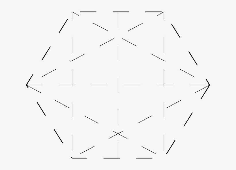 Martin, White, Shape, Lines, Playing, Hexagon, Role - Monochrome, transparent png #565093