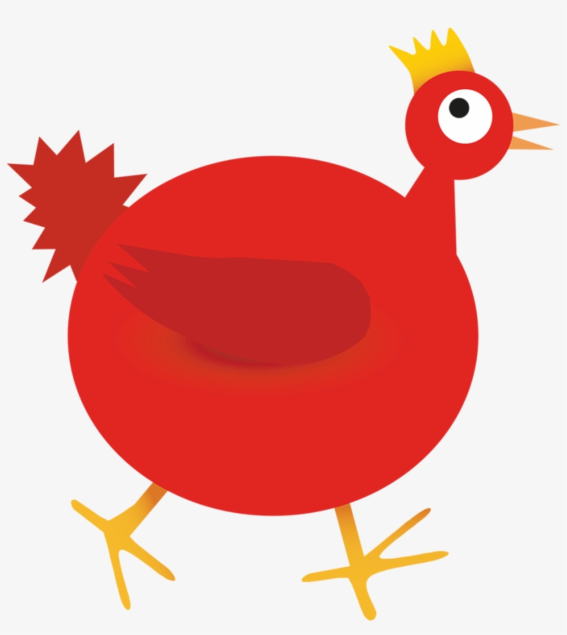 Hen Clipart Red Hen - Clipart Little Red Hen, transparent png #565248