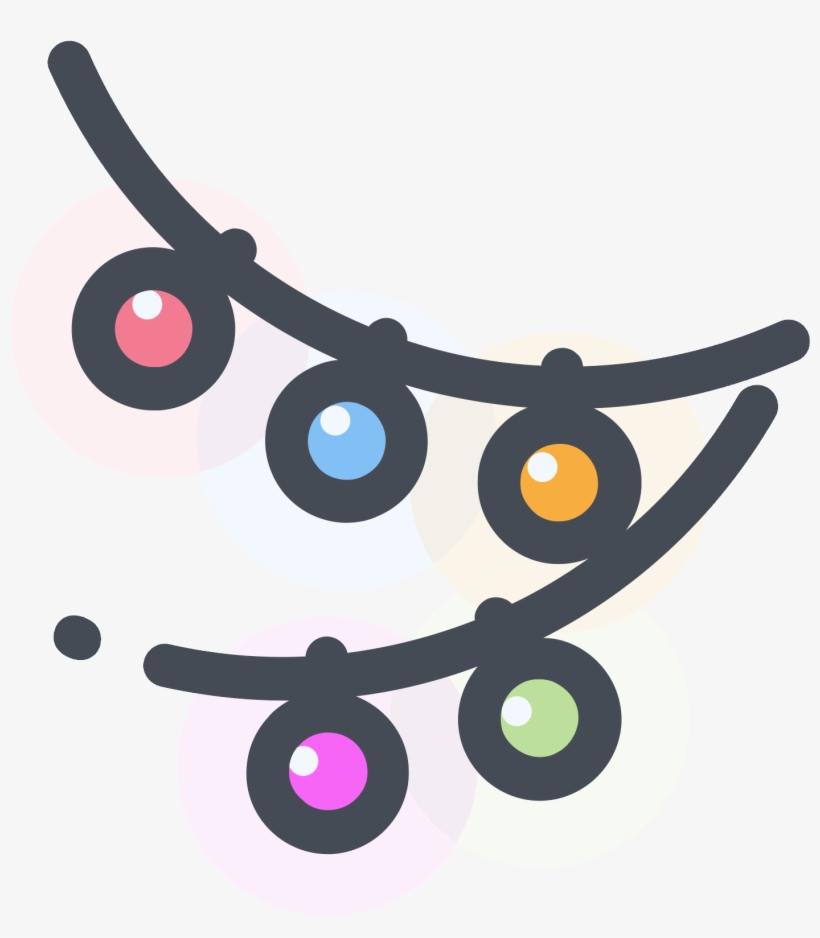 Free Garland Icon - Icon Guirlande, transparent png #565589