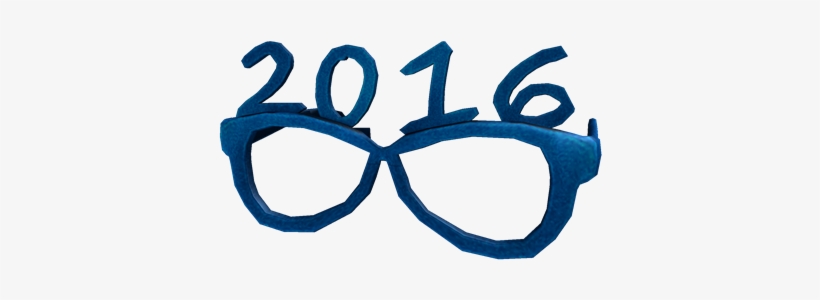 2016 New Years Glasses - Swimwear, transparent png #565660