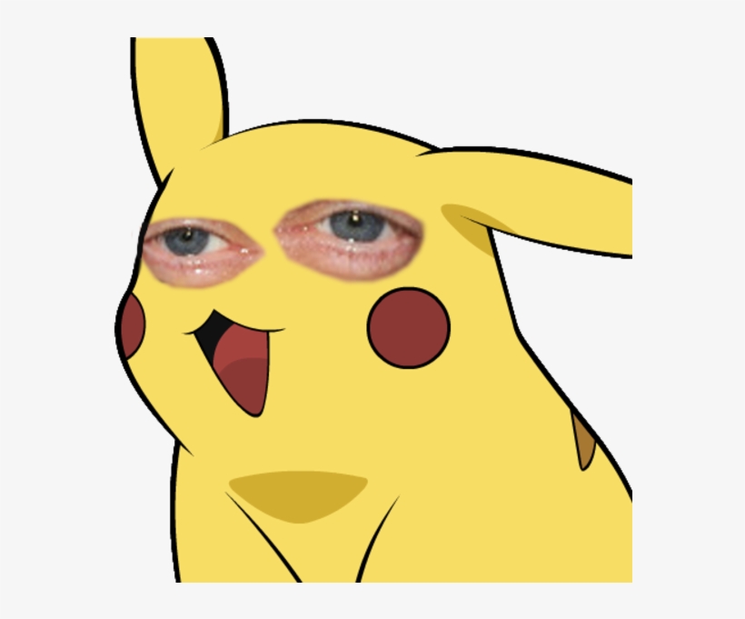 Pikachu Weird Face, transparent png #565896
