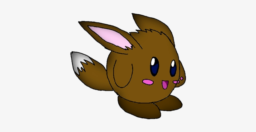 Eevee Kirby - Drawing, transparent png #566009