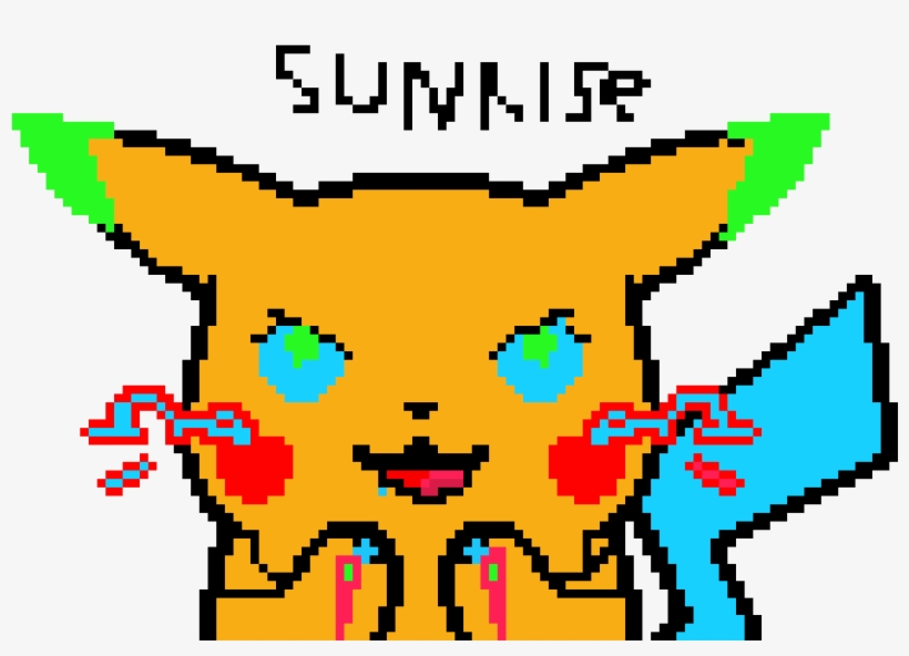 A Pikachu - Pixel Pikachu, transparent png #566186