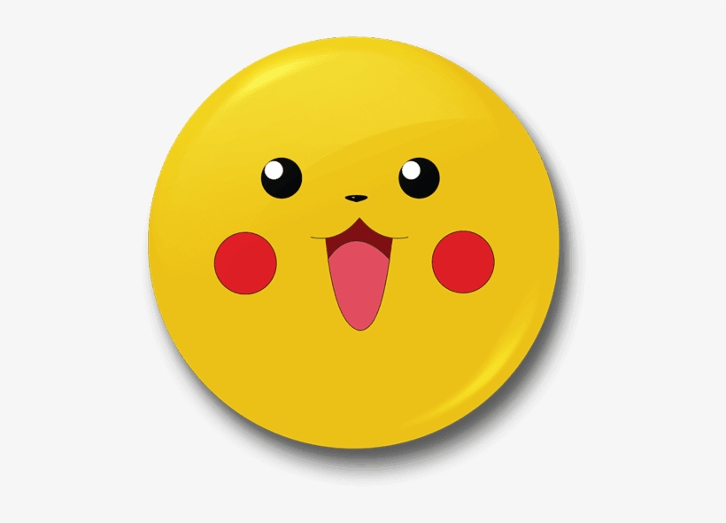 Pikachu Badge - Smiley, transparent png #566193