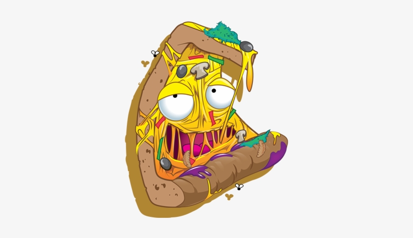 Altputridpizzaart - Grossery Gang Putrid Pizza, transparent png #566246