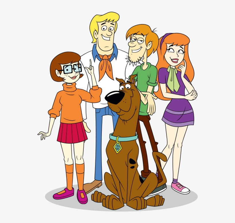 Bcsd Gang Artwork - Cool Scooby Doo Coloring Pages, transparent png #566292