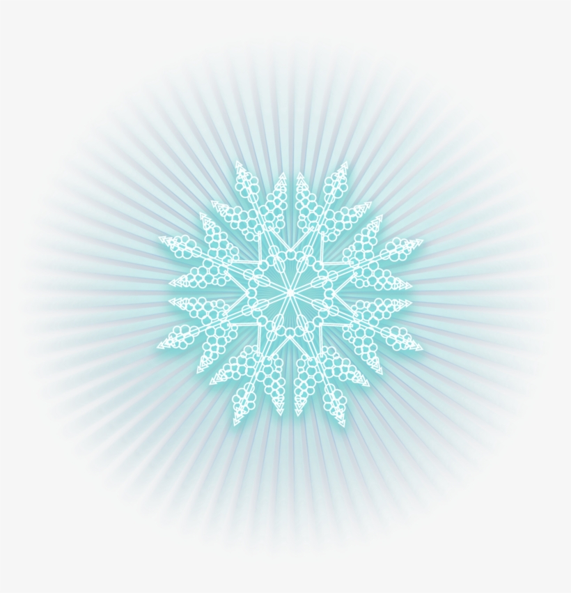 Snowflake Blue Ice - Vector Graphics, transparent png #566384
