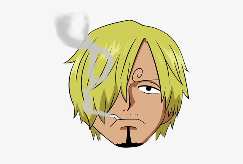 Sanji One Piece Head Png, transparent png #566679