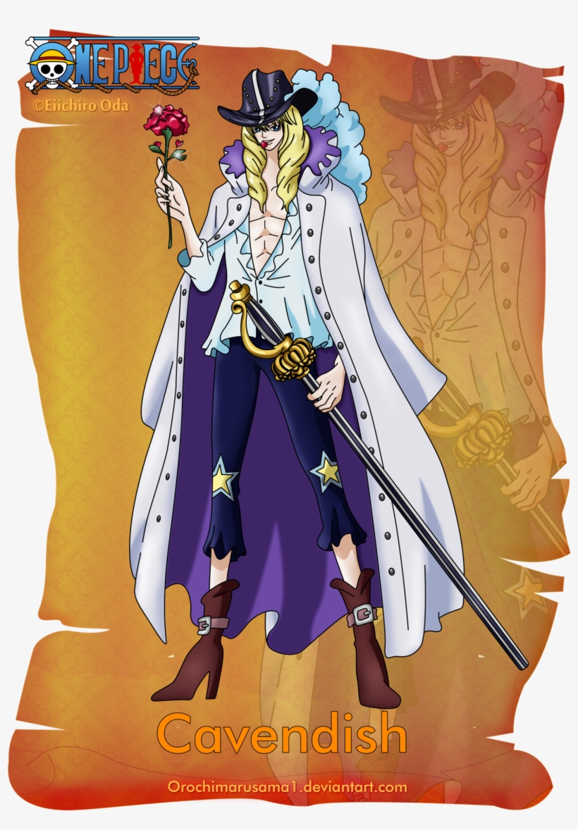 Anime, Orochimarusama1, One Piece, Cavendish, Fanart, - Free Transparent  PNG Download - PNGkey