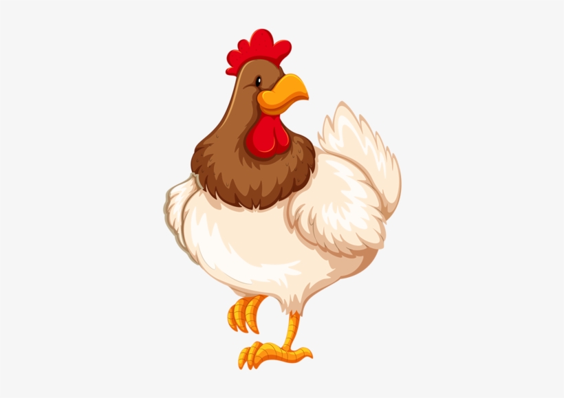 Cute Clipart Hen - Imagenes De Pollo, transparent png #566821
