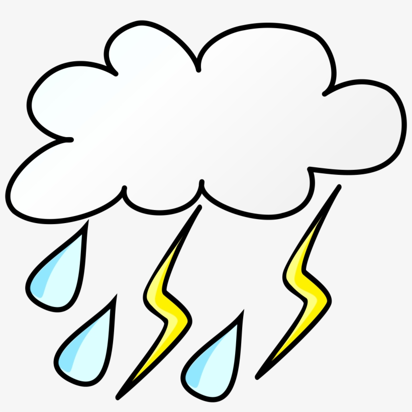 Weather Cloud Clip Art At - Weather Clip Art, transparent png #566845