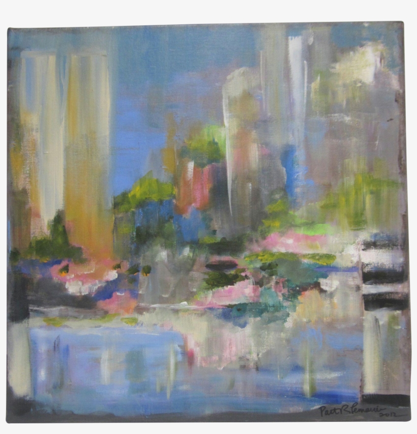 Abstract New Orleans Cityscape Painting On Chairish - Painting, transparent png #567534