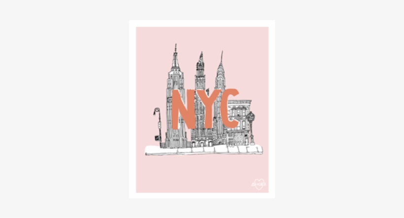 Nyc Pink Print - The Pinkprint, transparent png #567577