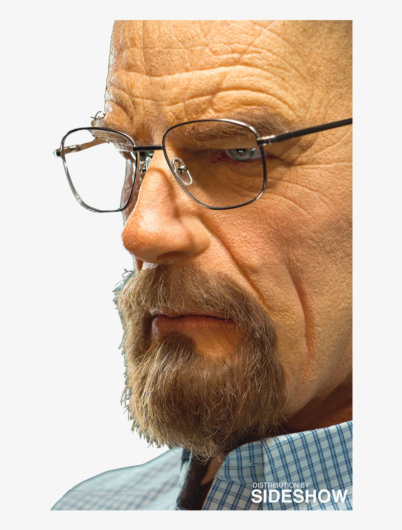 Supacraft Logo Supacraft Breaking Bad Walter White - Breaking Bad - Walter White 1:1 Scale Bust, transparent png #567897