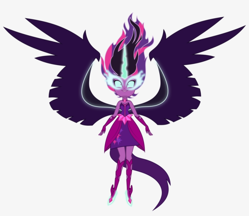Eqg Midnight Sparkle Vector By Xebck-d9bjtlq - Equestria Girls Midnight Glimmer, transparent png #568018