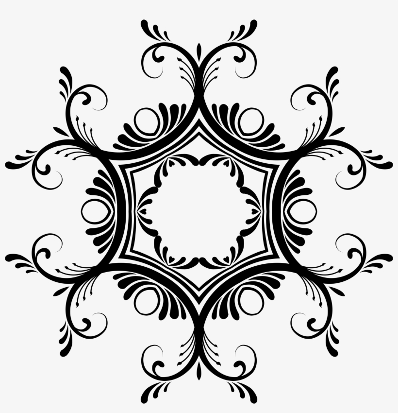 Decorative Lineart 12 Icons Png Free And S, transparent png #568295