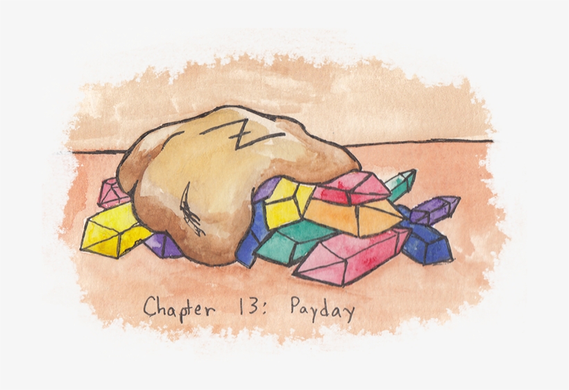 Chapter Image Depicts A Bag Of Refractors - Child Art, transparent png #568596