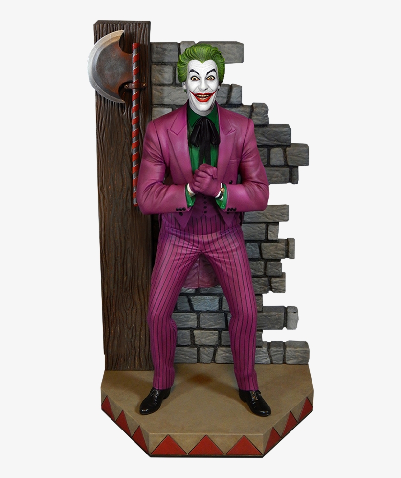 Dc Comics Maquette The Joker - Dc: Batman: Maquette Diorama: 1966 Tv Series:, transparent png #568597