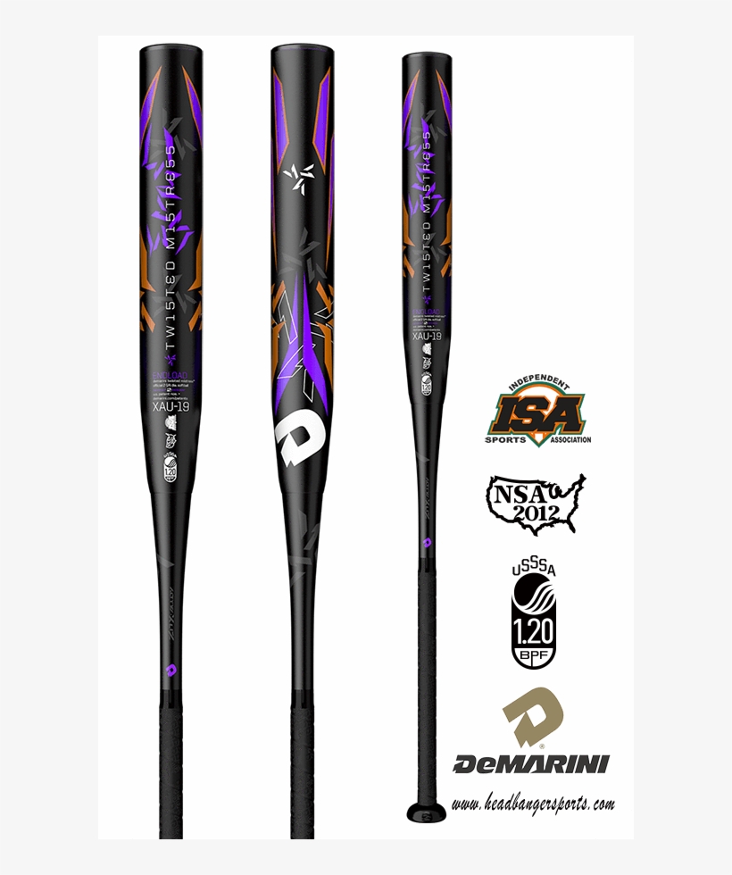 2019 Demarini Twisted Mistress Usssa Slowpitch Softball - 2019 Demarini Slowpitch Softball Bats, transparent png #569026