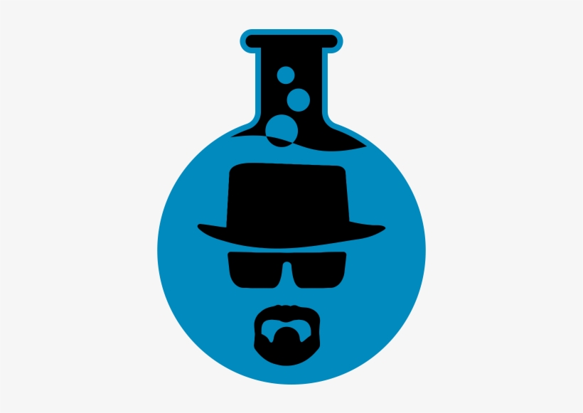 Pegatina Breaking Bad Matraz 2 Colores - Breaking Bad, transparent png #569236