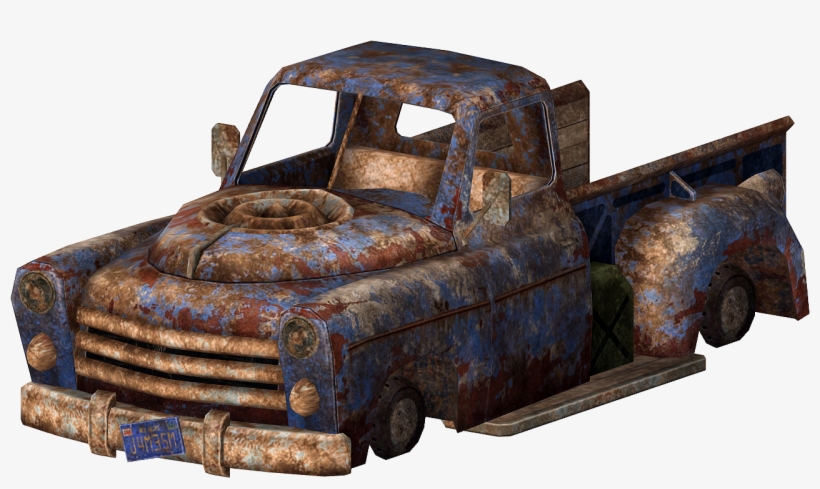 Pick Up Front - Fallout Car Png, transparent png #569529