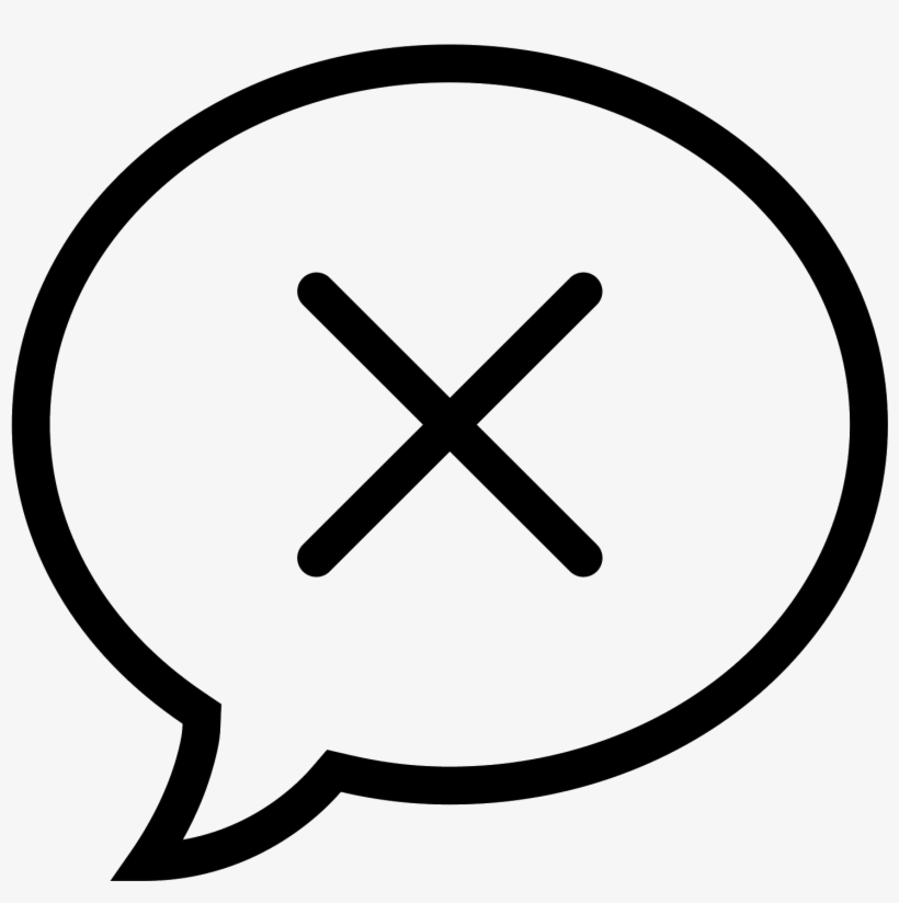 Delete Message Icon - Circle, transparent png #569945
