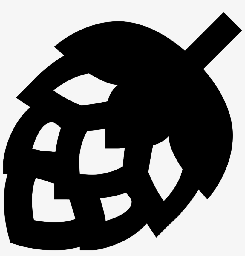 This Is A Icon That Has An Round But Comes To A Point - Lupulo Icone, transparent png #5600060