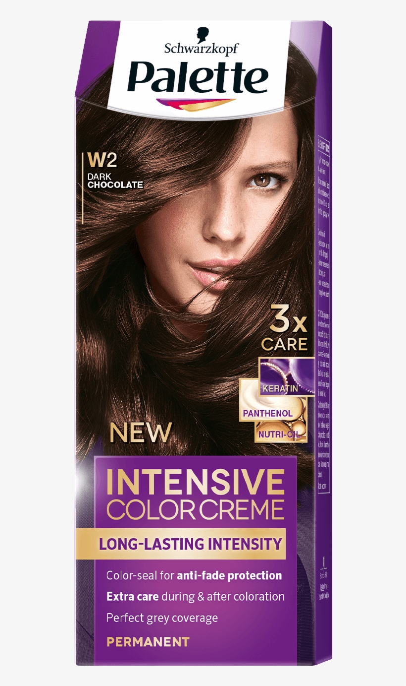 Palette Com Icc Baseline W2 Dark Chocolate - Palette Red Hair Color, transparent png #5600688