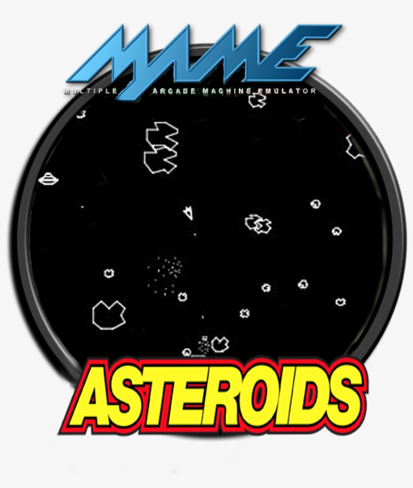 Asteroid - Asteroids Game, transparent png #5600934