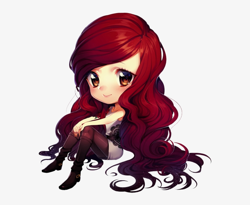 Anime Girl Chibi Png - Chibi Anime Girl Png, transparent png #5600991