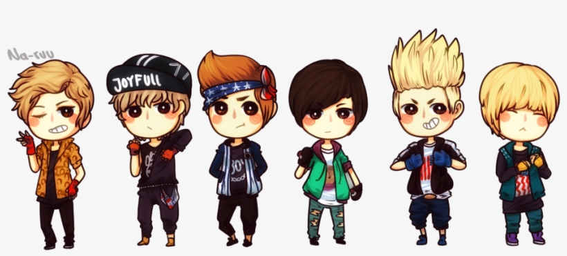 31 Images About 👾lc9💝 On We Heart It - Chibis Imagenes Kpop Vixx, transparent png #5601046