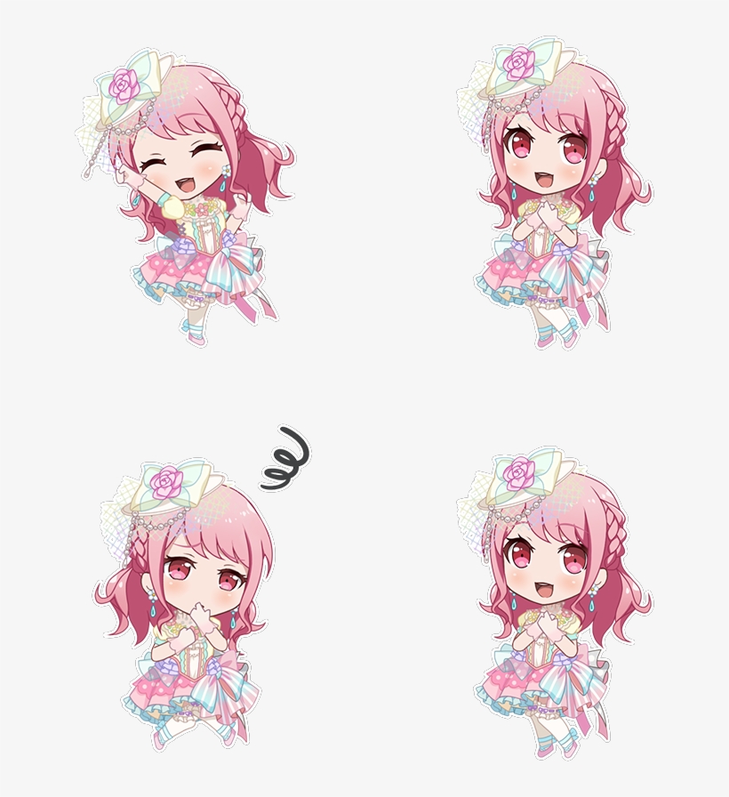 Striving To Be The Perfect Idol Chibi - Bang Girls Chibi Png, transparent png #5601223
