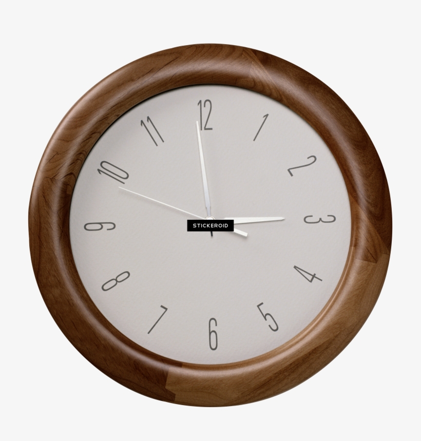 Stopwatch In Hand Clock - Wall Clock, transparent png #5601893