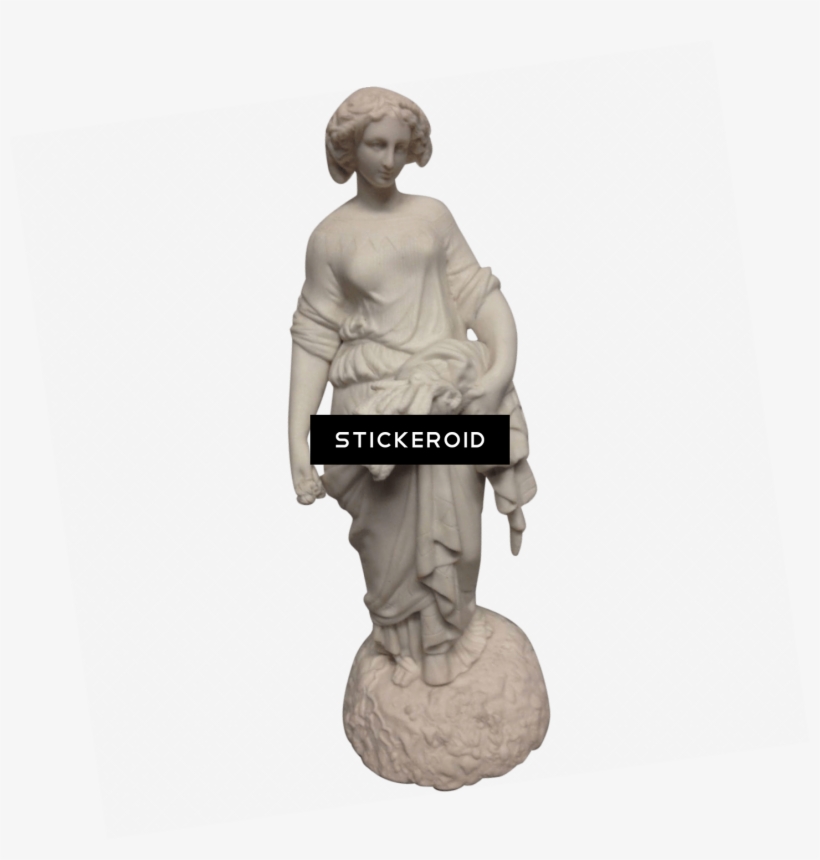 Greek Maiden Sculpture - Sculpture, transparent png #5602328